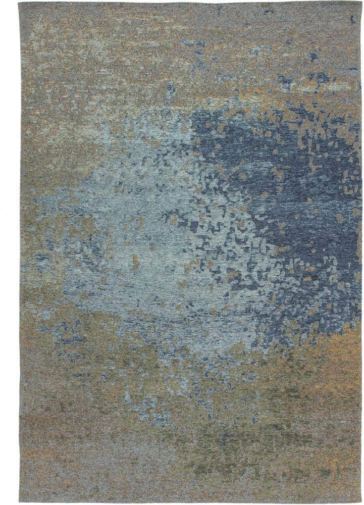 Dejaroom | Vloerkleed Blaze lengte 170 cm x breedte 240 cm x hoogte 0.8 cm multicolour, blauw vloerkleden bovenkant: 48% polyester chenille, vloerkleden & woontextiel vloerkleden