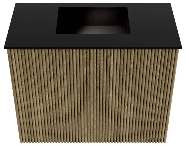 Mondiaz Joya 50cm toiletmeubel dusk met wastafel faye midden zonder kraangat urban