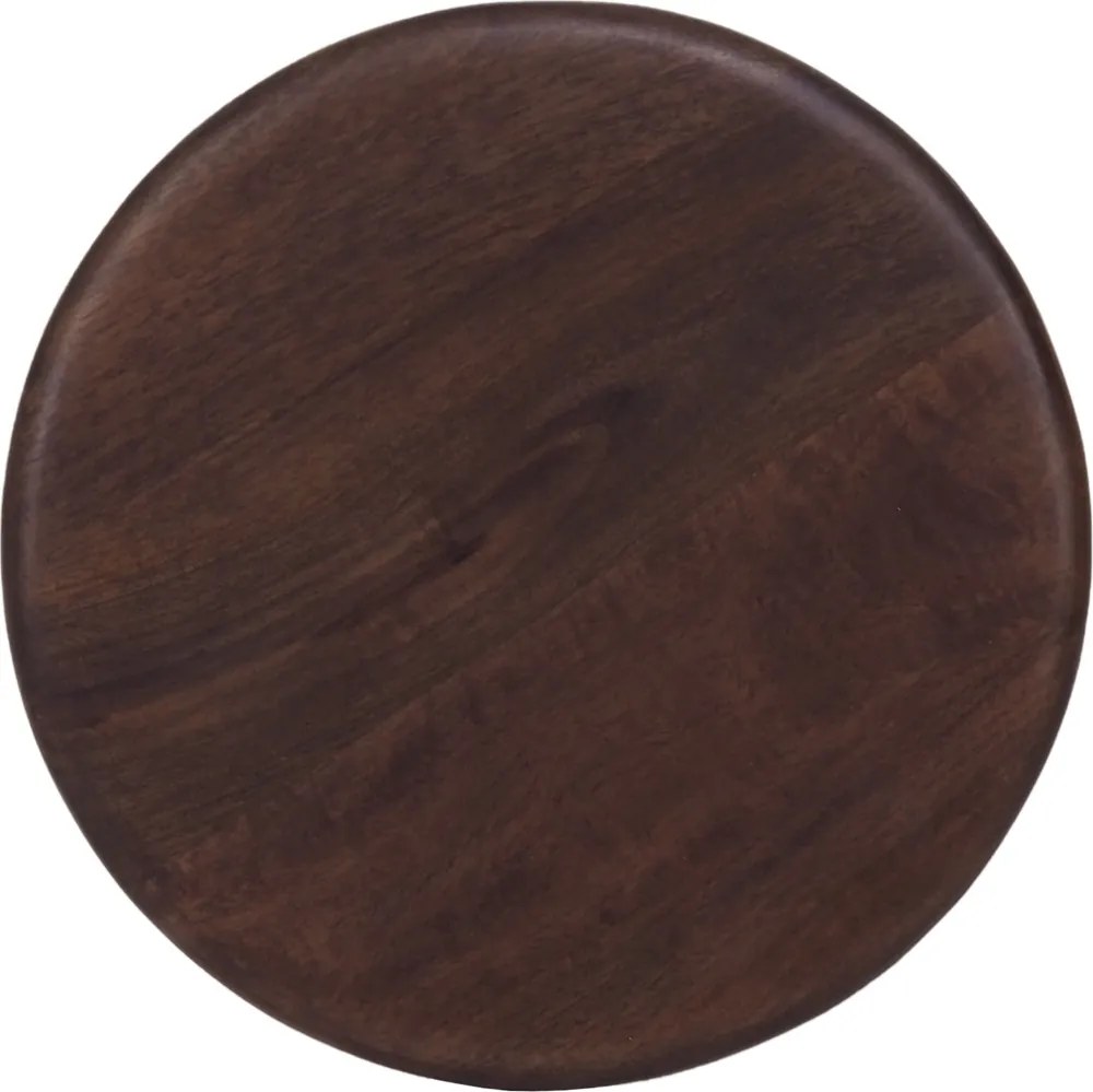 Houten Bijzettafel - 35 X 35cm.
