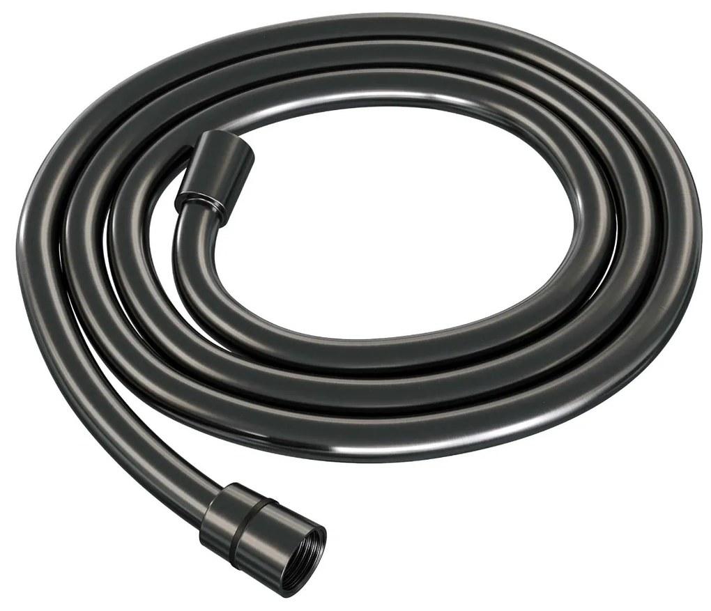 Brauer Gunmetal Edition complete inbouw regendouche met staafhanddouche, plafondarm en hoofddouche 20cm set 5 gunmetal geborsteld PVD