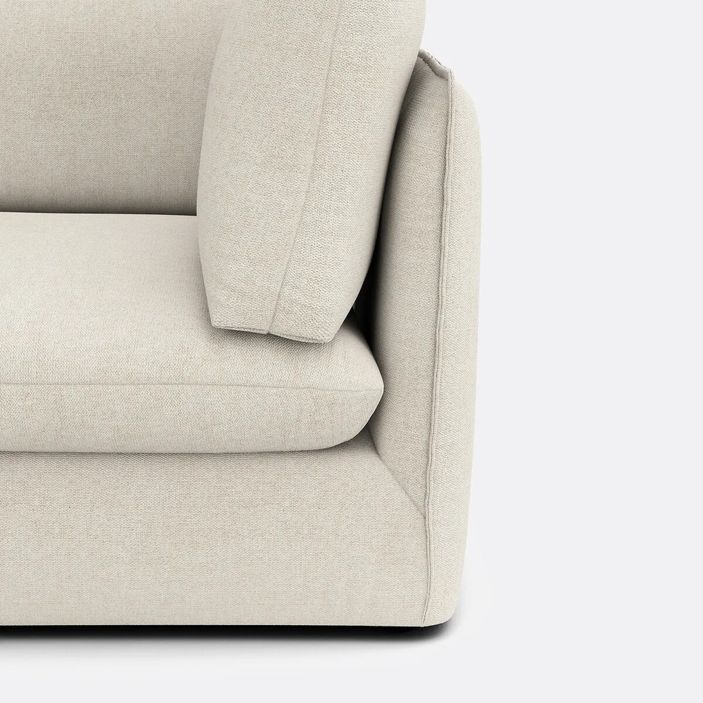 XL fauteuilelement voor modulaire bank, polyester, MALO