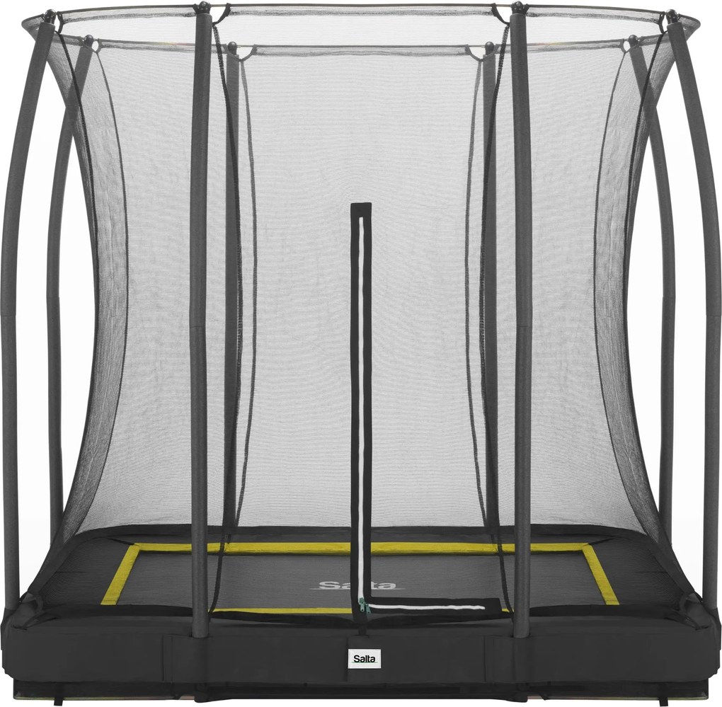 Salta trampoline Comfort Edition Ground - 214 x 153 cm - Rechthoekig - Zwart