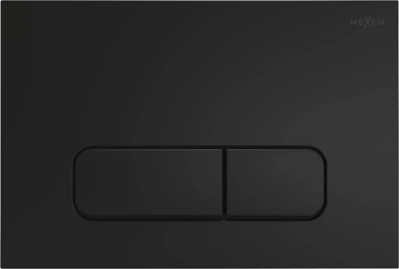 Mexen Fenix 02 spoelknop, zwart mat - 600203