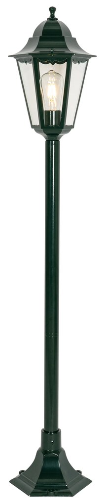 Klassieke staande buitenlamp donker groen 125 cm IP44 - New Orleans Klassiek / Antiek E27 IP44 Buitenverlichting