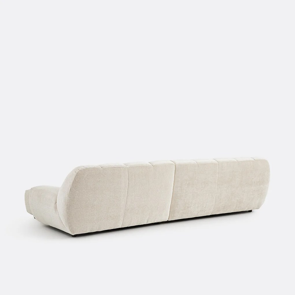 Vintage ribfluwelen hoekbank, Nuria