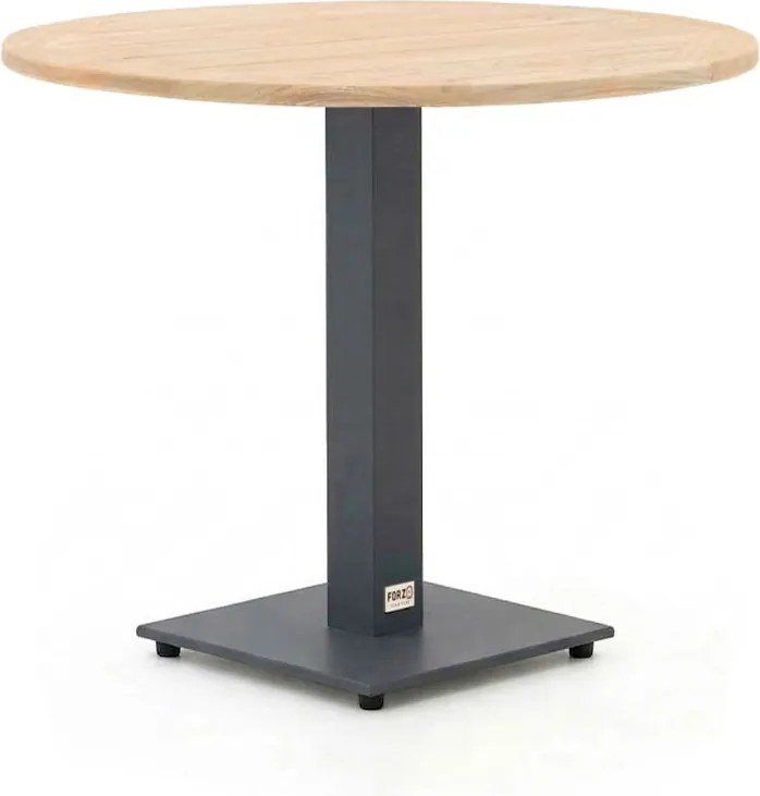 Tuin eettafel Forza  | Rond  | Tuintafel Teakhout | Kees Smit Tuinmeubelen