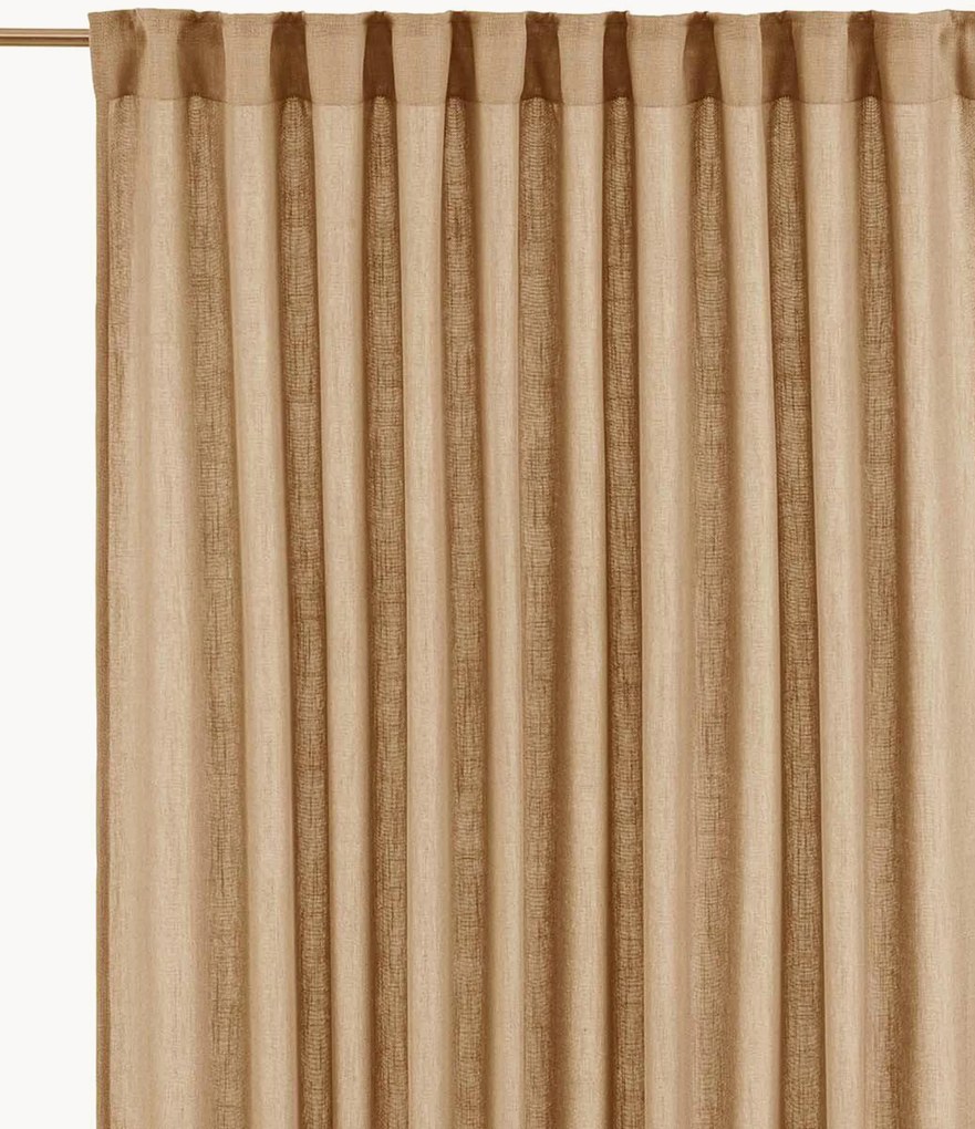 Ondoorzichtige multibandgordijnen Cecil, 2-delig, B 145 cm