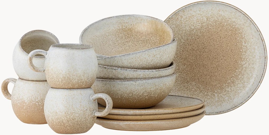 Ontbijtset Paula, 4 personen (set van 12)