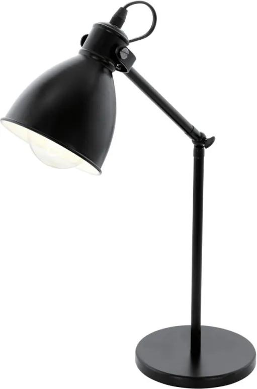 Tafellamp Priddy Zwart
