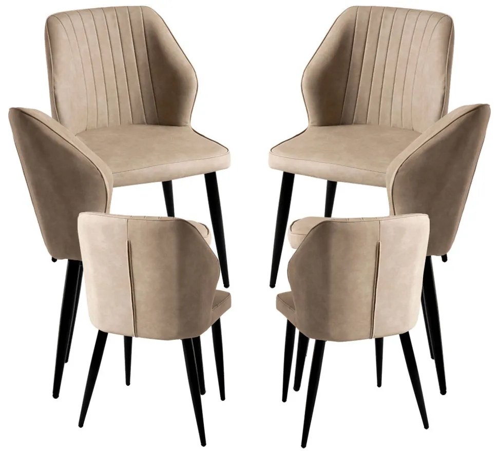 Pakket van 6 Wenye Stoelen