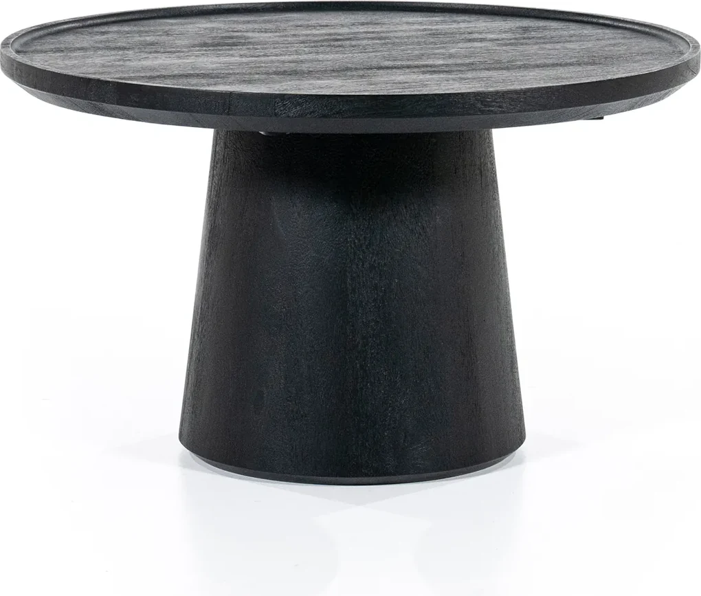 Bijzettafel Ninthe metaal glas zwart kopen? Salontafels