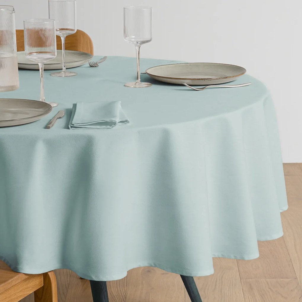 SCENARIO rond vlekbestendig katoenen tafelkleed