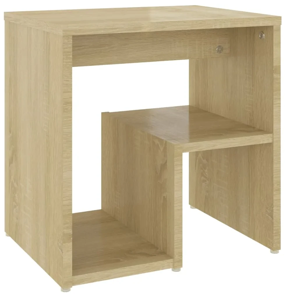 vidaXL Nachtkastje 40x30x40 cm spaanplaat sonoma eikenkleurig