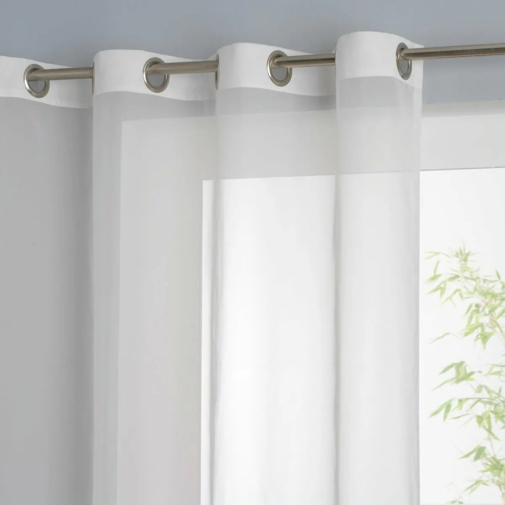 Radiator gordijn met oogjes, Limpo
