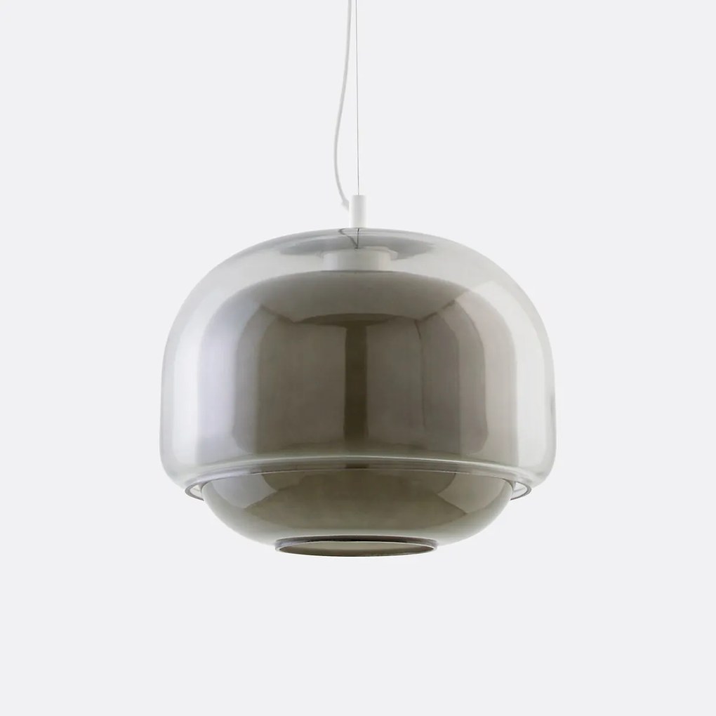 Hanglamp van gekleurd glas Ø30,5 cm, KINOKO