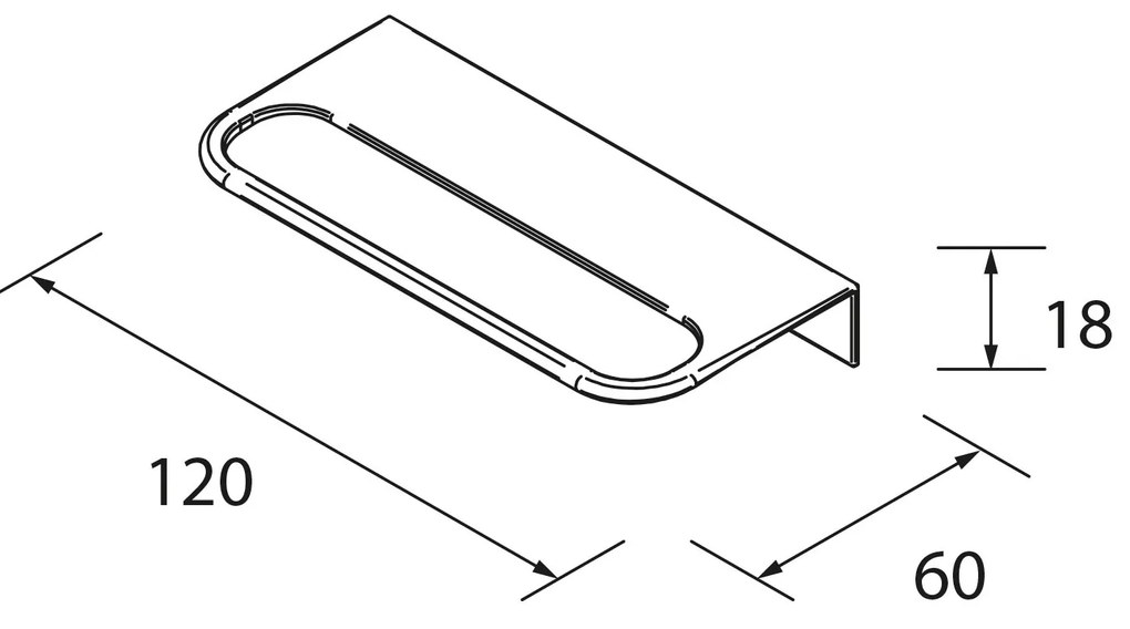 Muebles Bo meubelgreep zwart mat