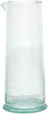 Karaf, gerecycled glas, handgeblazen, 1 l