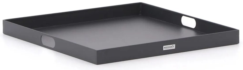 Dienblad voor buiten en binnen  | Manifesto  | Aluminium | Grijs/Antraciet | 60x60cm | Kees Smit Tuinmeubelen