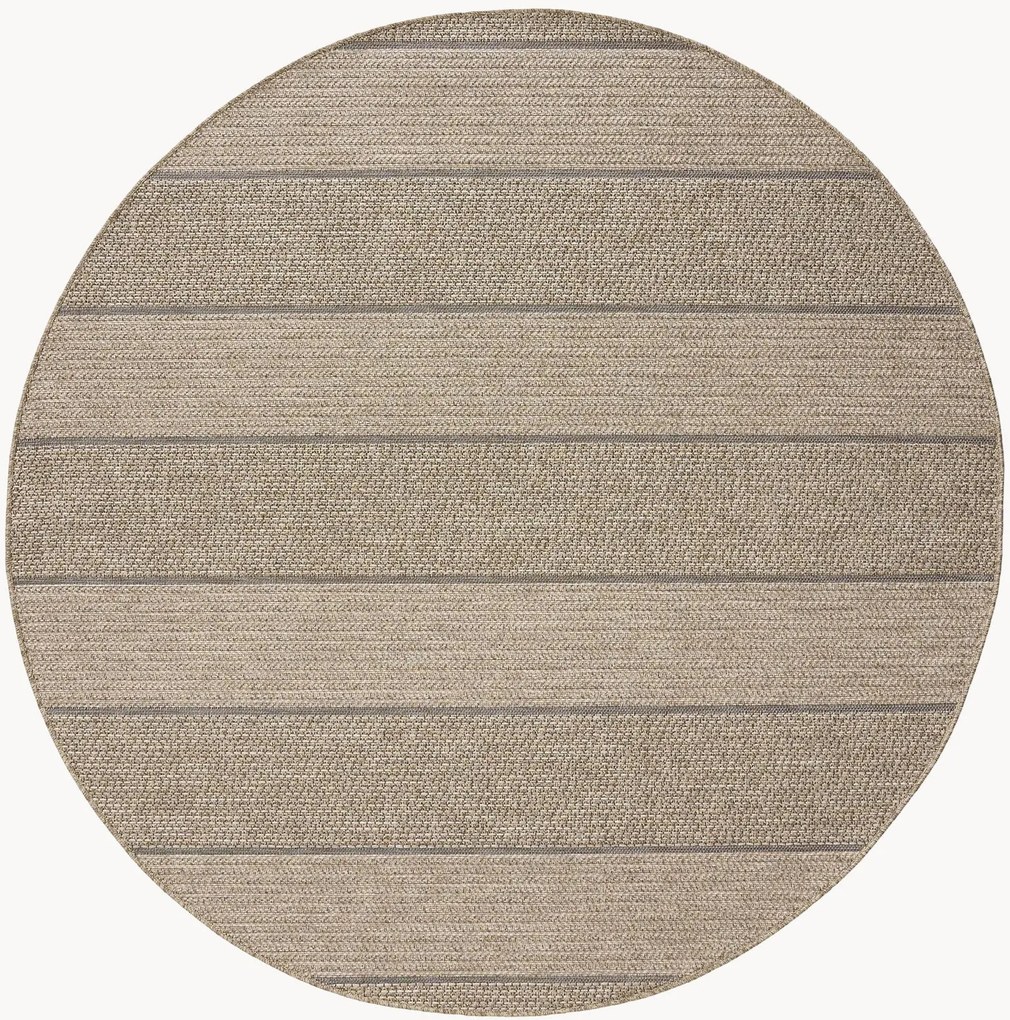 Rond in- & outdoor vloerkleed Naoto