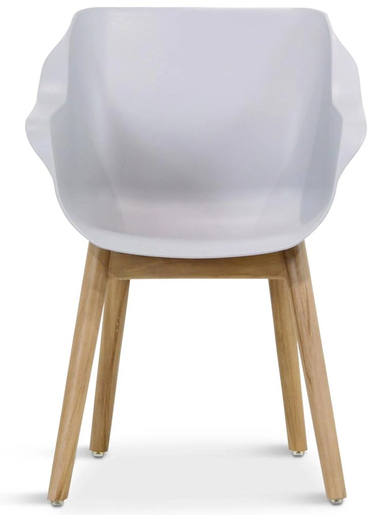 Tuinset 4 personen 180 cm Kunststof Grijs Hartman Sophie
