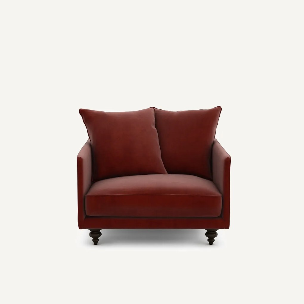 Fauteuil fluweel, Lazare