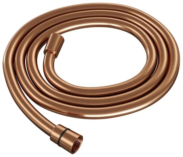 Brauer Copper Edition opbouw regendoucheset met staafhanddouche en hoofddouche 30cm koper geborsteld PVD