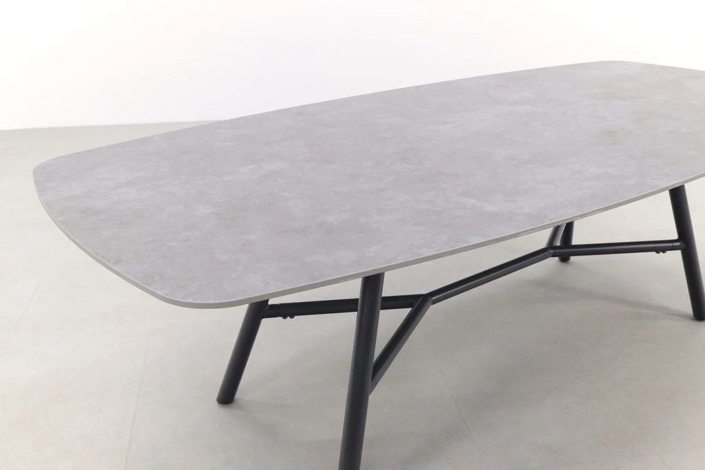 Hartman Salvatore/Benevento deens ovale verstelbare tuinset 240x110 cm.