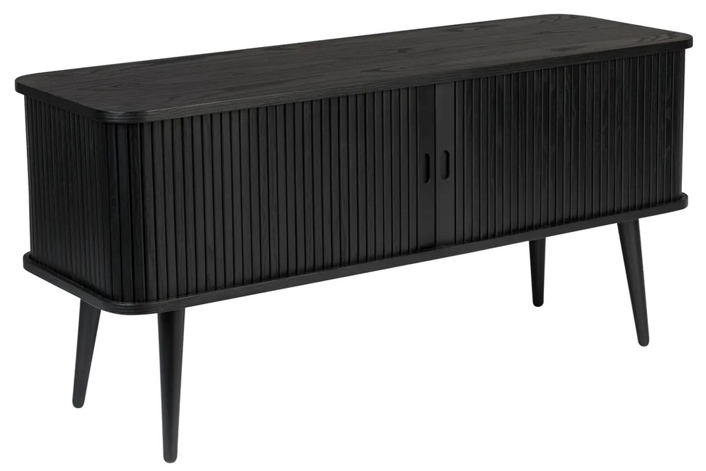 Zuiver Barbier Black Zwart Design Tv-dressoir - 120x40x57.5cm.