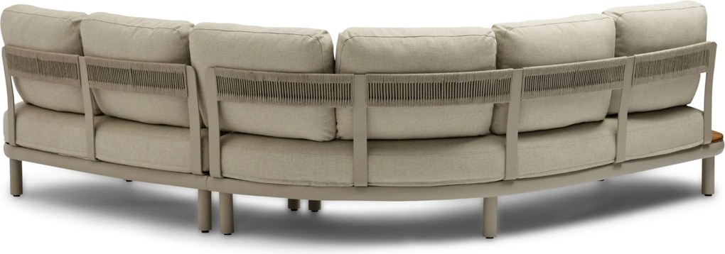 Coco Almara Hoekset Organisch Rope Zand/Beige 2-delig