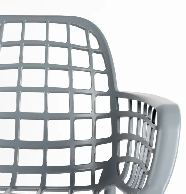 Zuiver Albert Kuip Garden Aluminium Tuinstoel Grijs