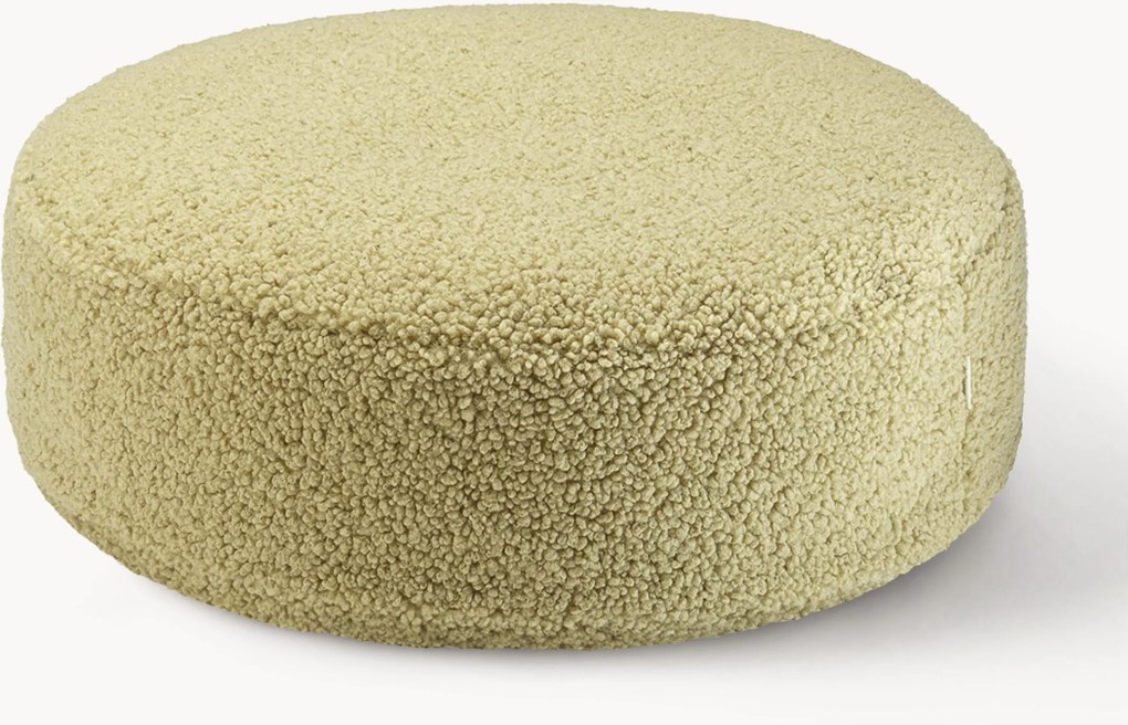 Kinderpoef Sugar uit teddy, Ø 65 cm