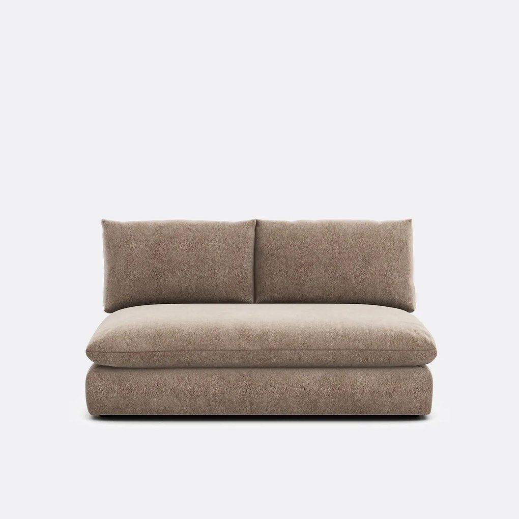 2-zits modulaire bank, gemêleerd polyester, Malo