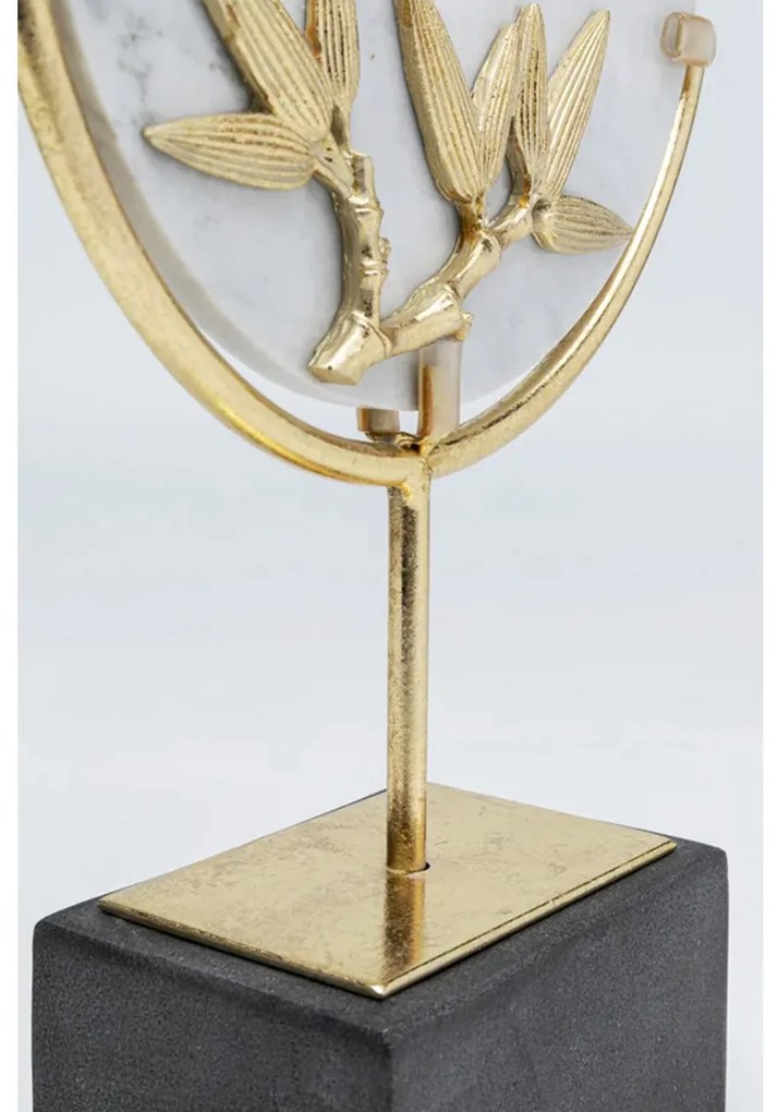 Kare Design Circle Bamboo Decoratie Schijf Op Standaard 36 Cm