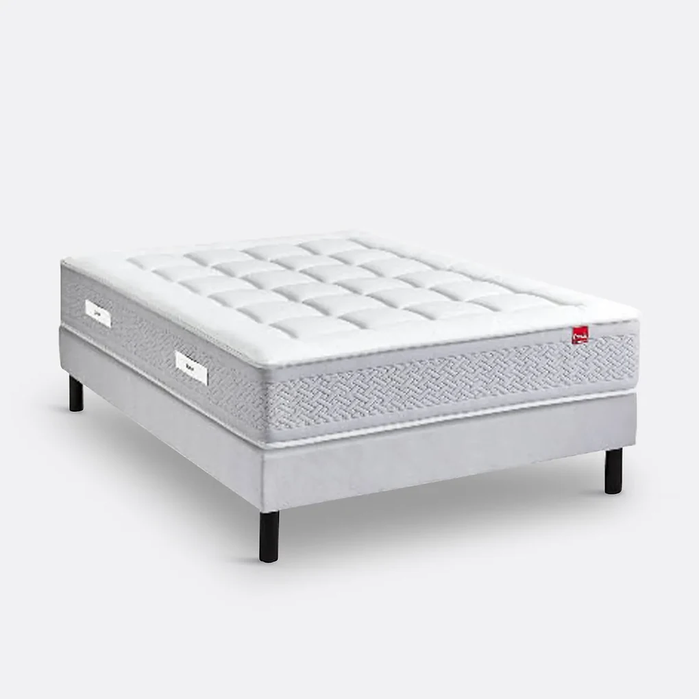 Ensemble matras 800 veren Majestueux + beddenbodem