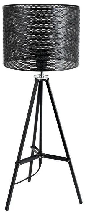Tafellamp met driepoot - zwart - 55x26x27 cm