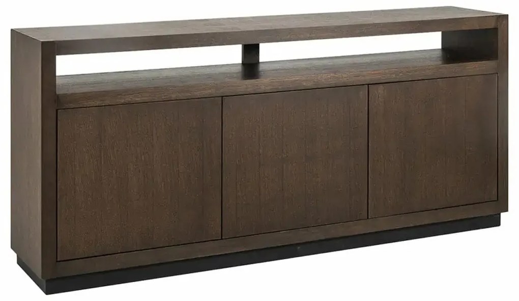 Richmond Interiors Oakura Brown Modern Dressoir Bruin Eiken - 190x40x85cm.