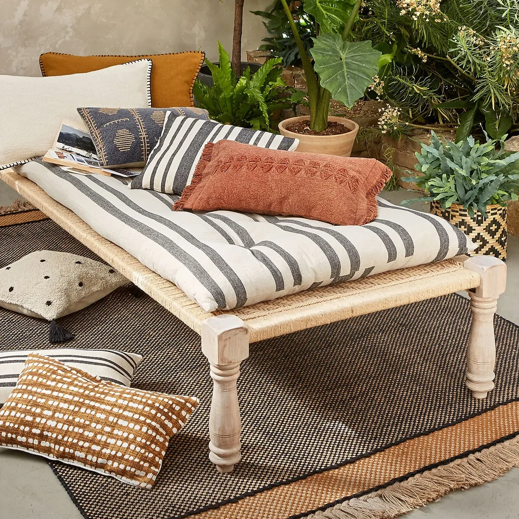 Vloerkleed in jute, Ajow | BIANO