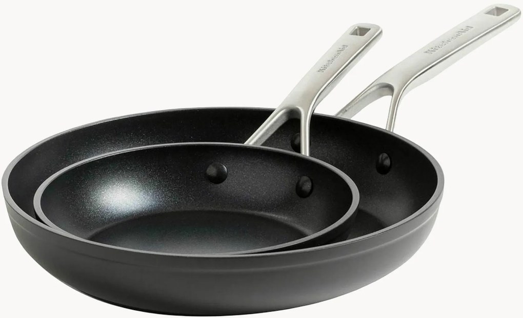 Anti-aanbak koekenpannen Forged, 2-delig