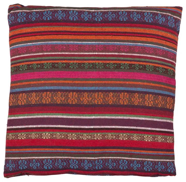 Kussen Mexican - rood/paars - 60x60 cm