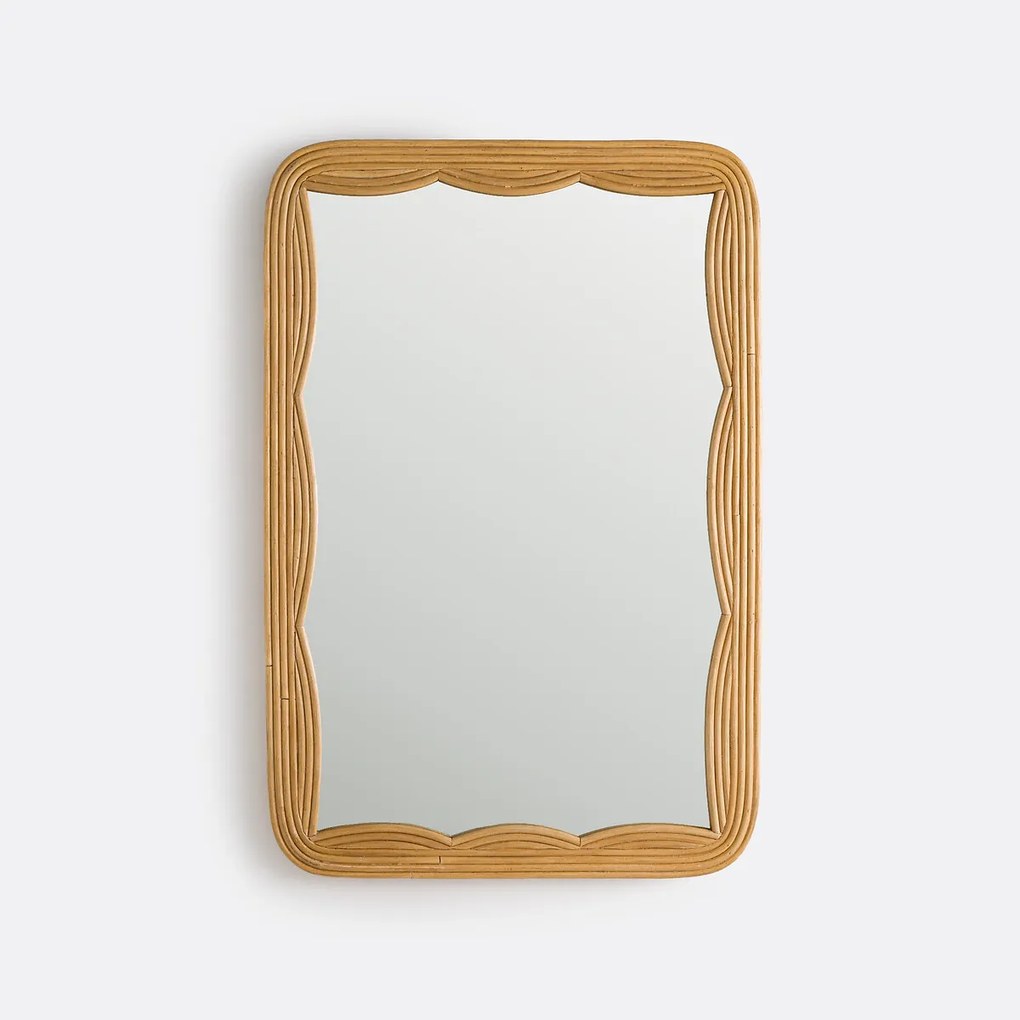 Rotan spiegel, 60x90 cm, Vaguo