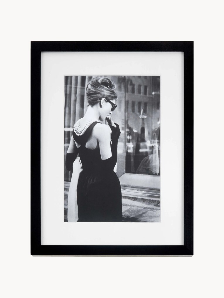 Ingelijste digitale print Breakfast at Tiffany's
