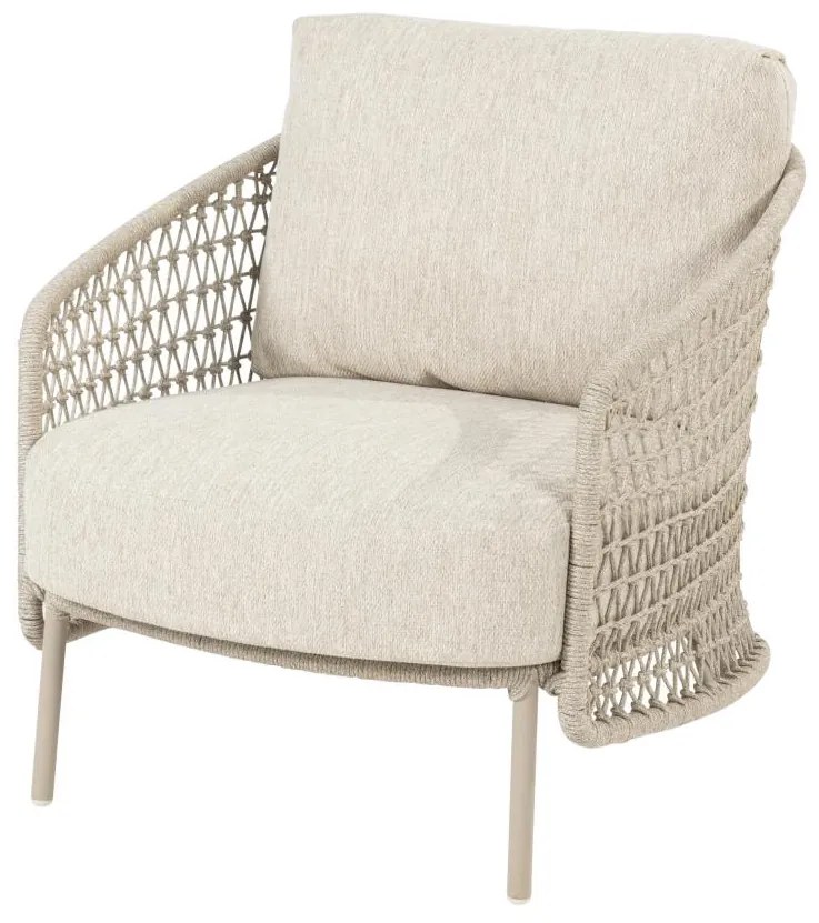 4 Seasons Outdoor Puccini loungestoel SALE Loungestoel beige weerbestendig