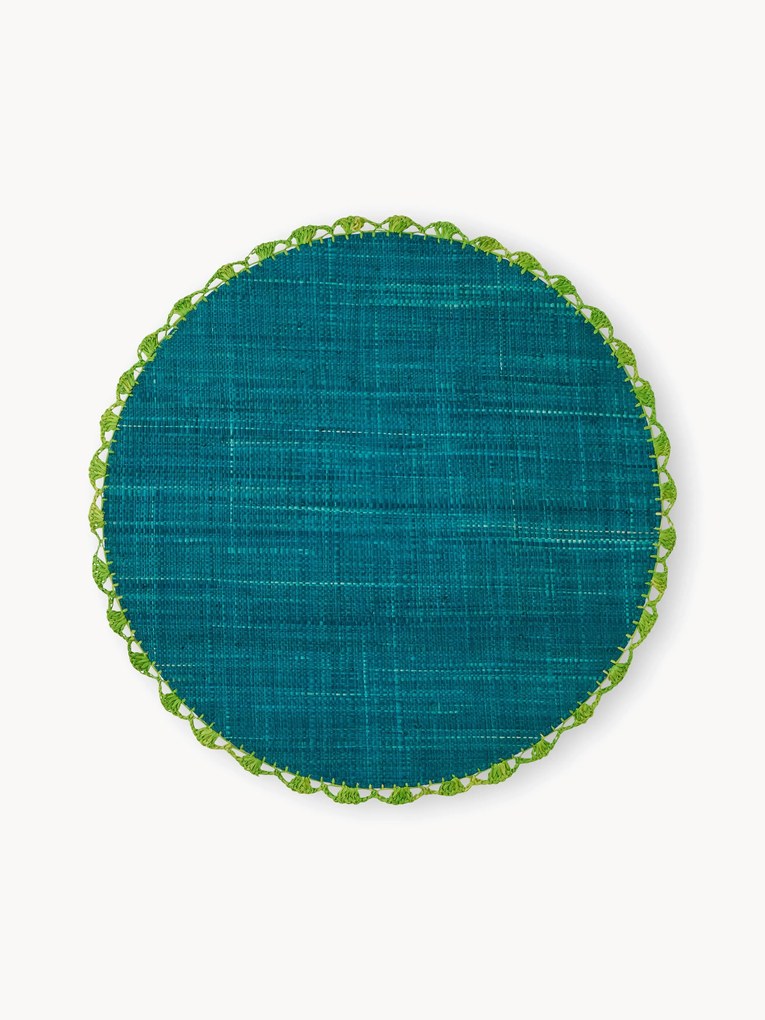 Ronde placemats Diseguale, 2 stuks