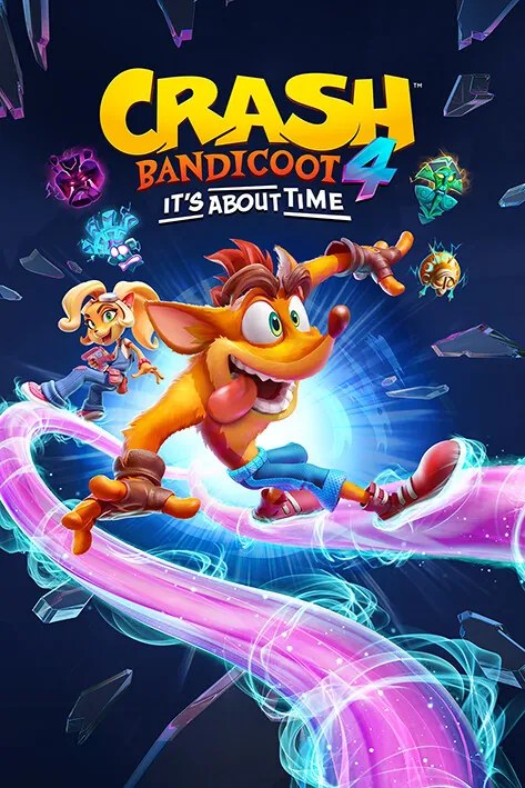 Poster Crash Bandicoot 4 - Ride, (61 x 91.5 cm)