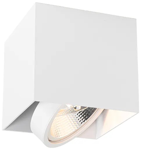 Design opbouwspot wit vierkant GU10 111mm - Box