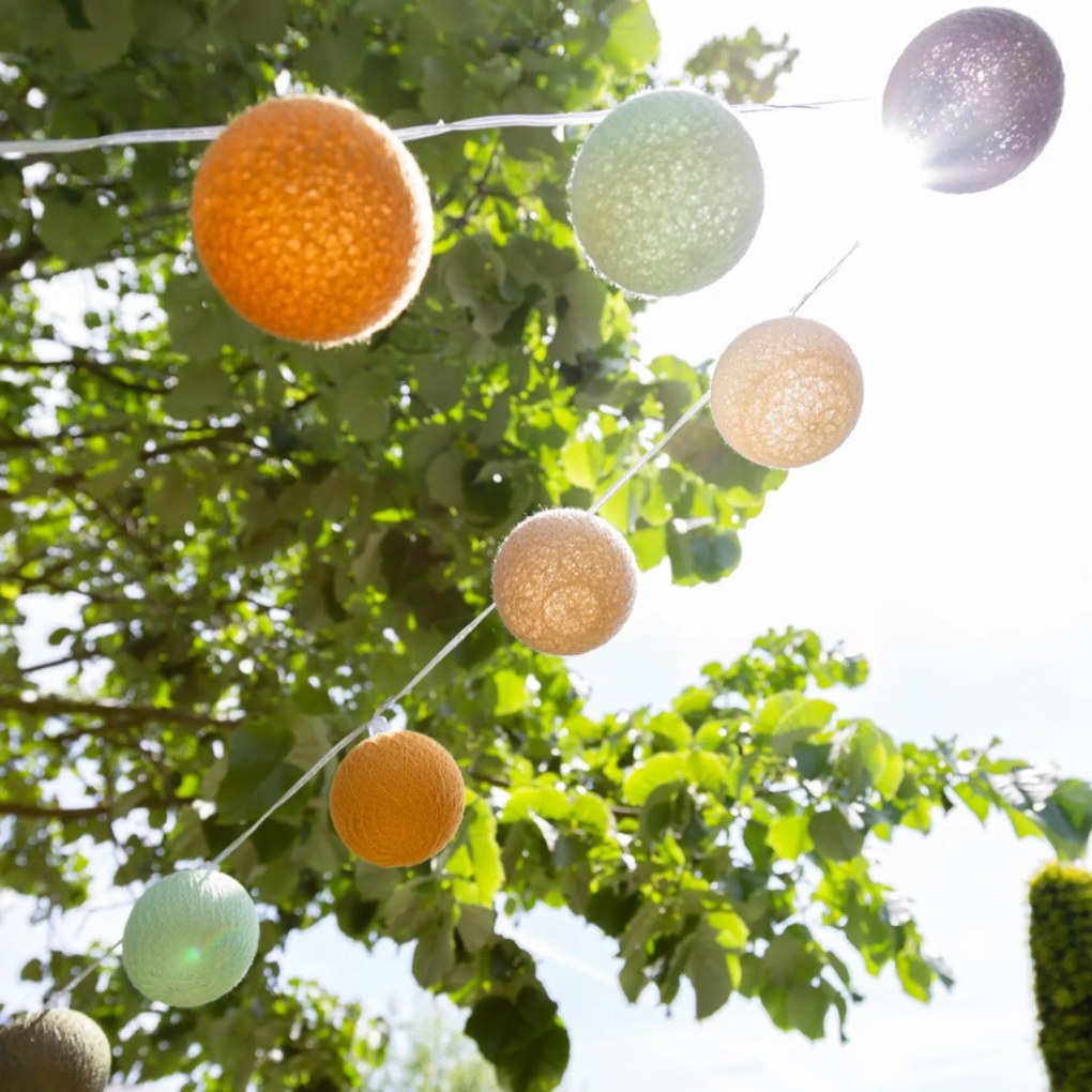 Cotton Ball Lights Outdoor lichtslinger - Starter Kit - Jungla