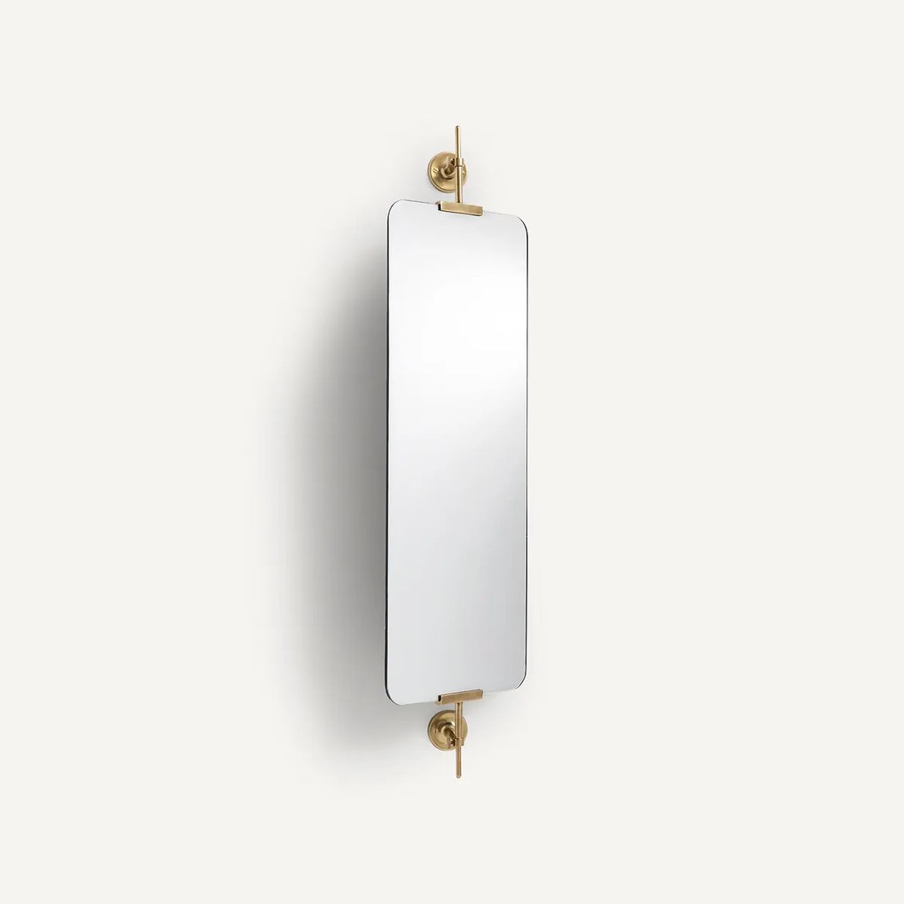 Rechthoekige draaiende spiegel H106,5 cm Cassandre