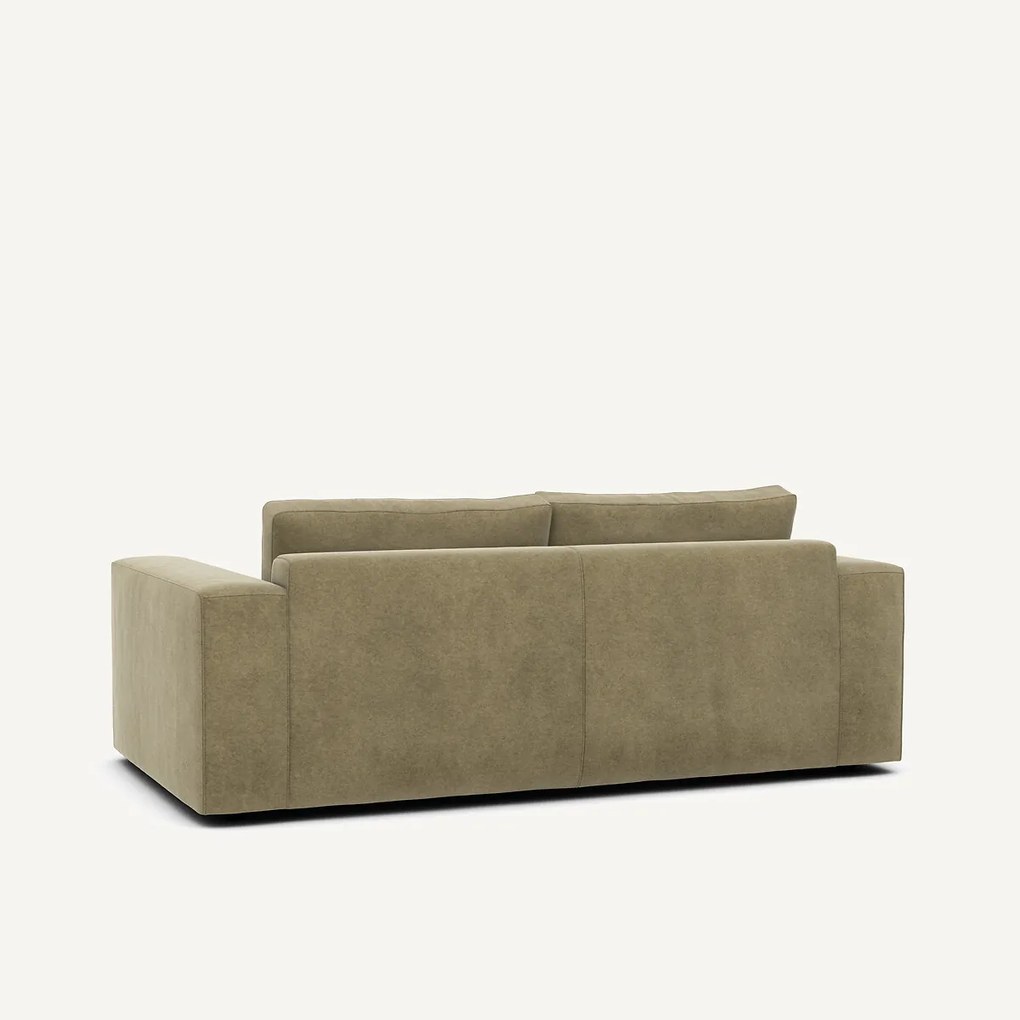 3-zits compacte zetel in linnen fluweel, SKANDER
