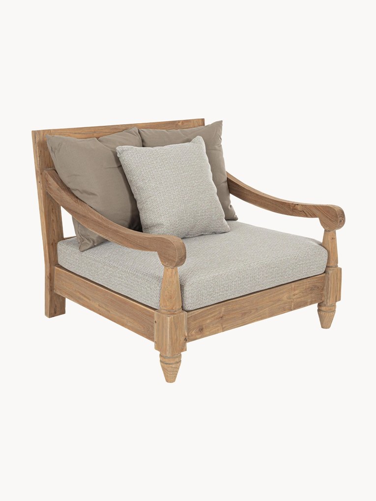 Tuin loungefauteuil Bali van teakhout