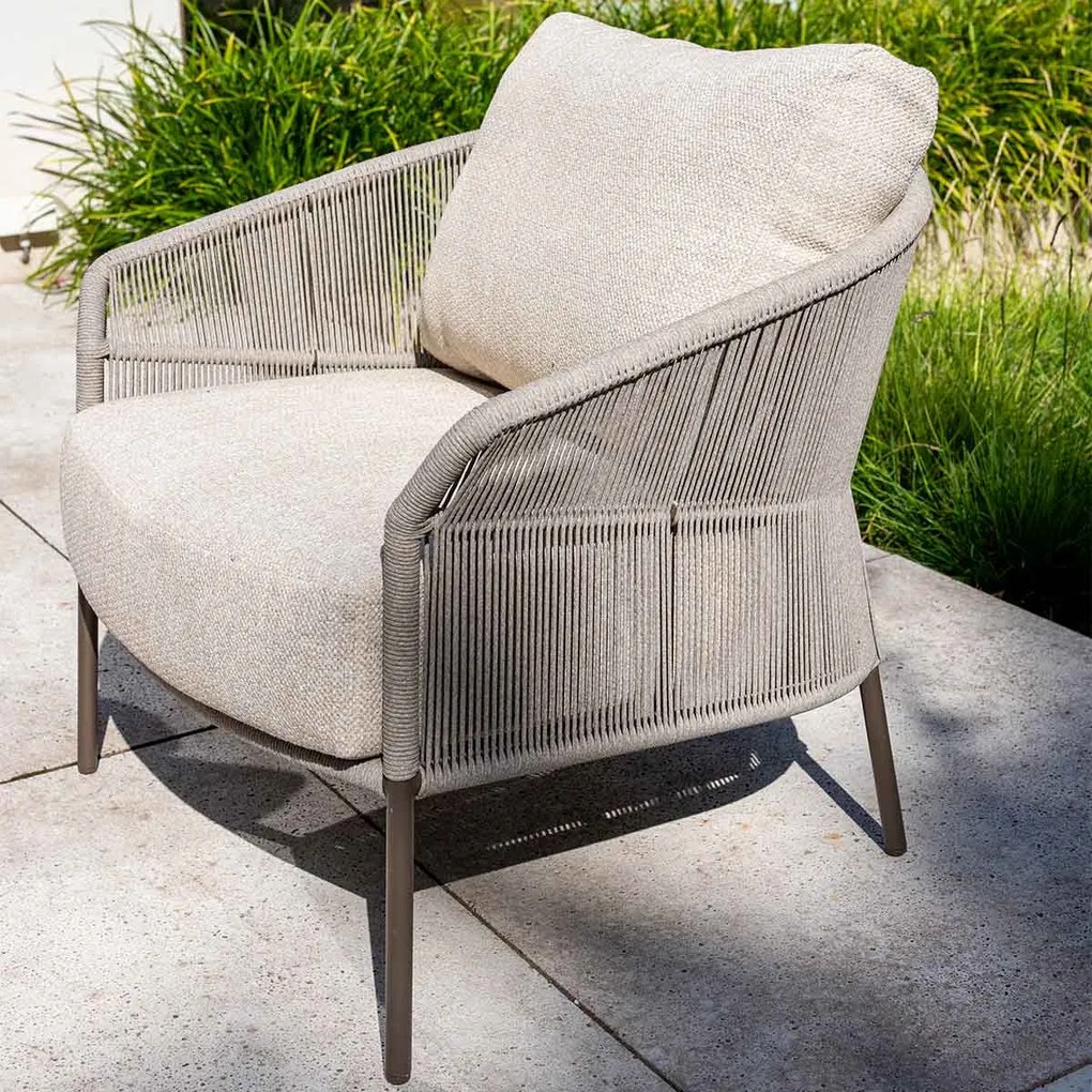 Taste by 4 Seasons Florence loungeset stoel-bank 3-delig - terre